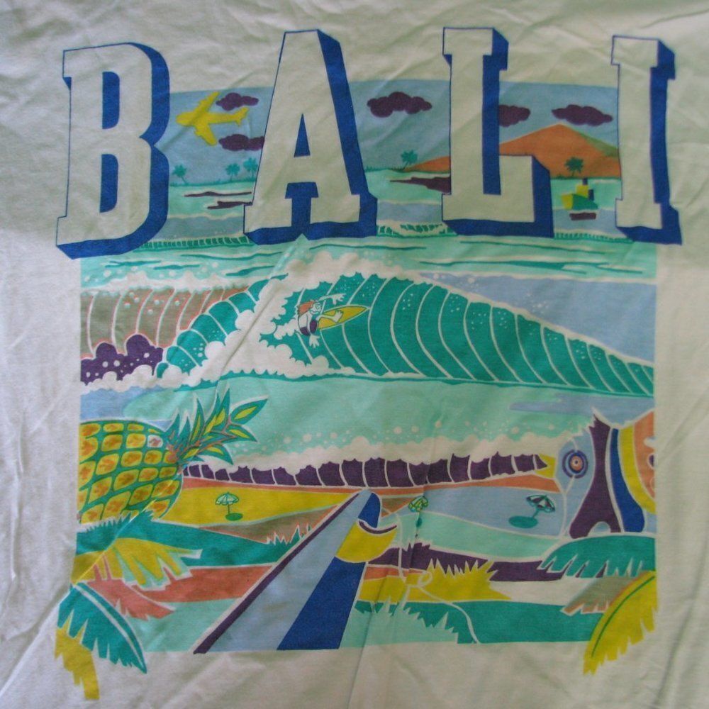 Vintage Bali Spell-Out Graphic T-Shirt